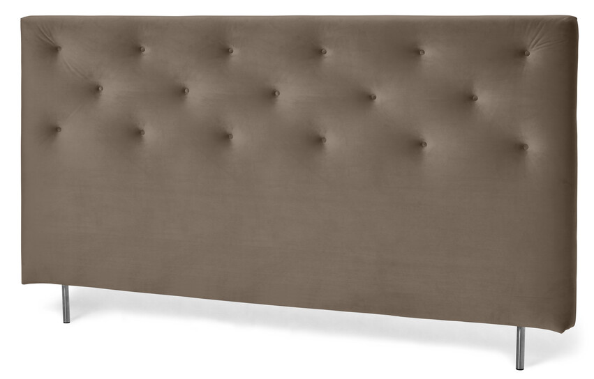 Pisa Grand pikerad - Sänggavel, B 160-210 cm - Brun