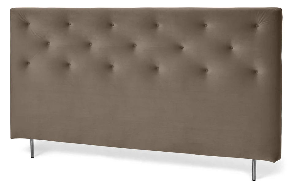 Pisa Grand pikerad - Sänggavel, B 160-210 cm - Brun