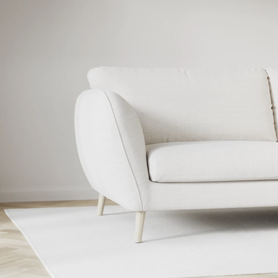Madison Lux - Hörnsoffa 2+3-sits, hörn 2 - Vit