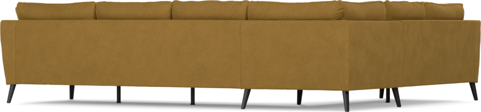 County - Hörnsoffa, 2+3-sits - Gul