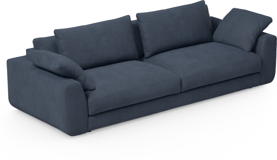 Amie - 4-sits soffa - Blå