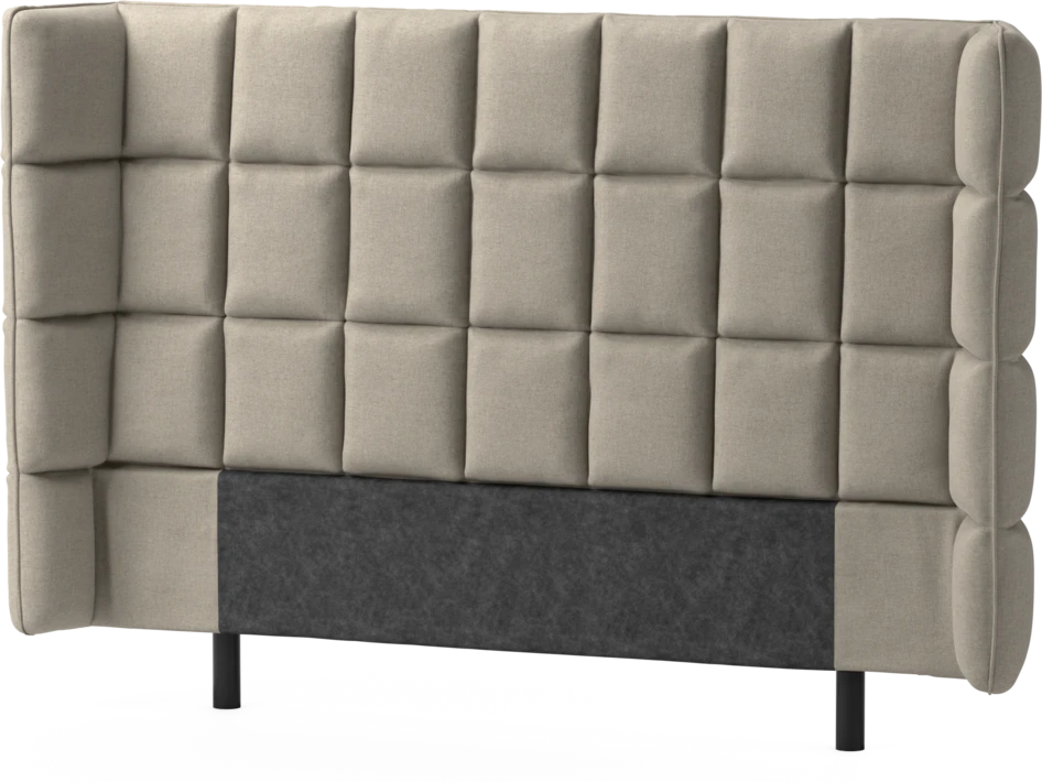 Delux Rutig - Sänggavel, 120-180 cm - Beige