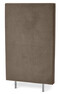 Pisa Grand rak - Sänggavel, B 90-140 cm - Brun