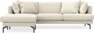 Harper - 4-sits med schäslong vänster - Beige