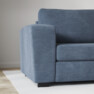Friday - 2,5-sits soffa med divan vänster - Blå