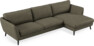 Madison Lux - 3-sits soffa med schäslong höger - Brun