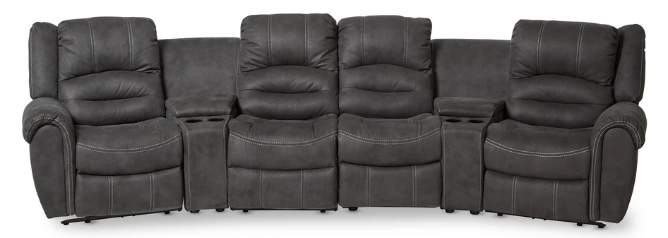 Enjoy - 4-sits soffa - Grå