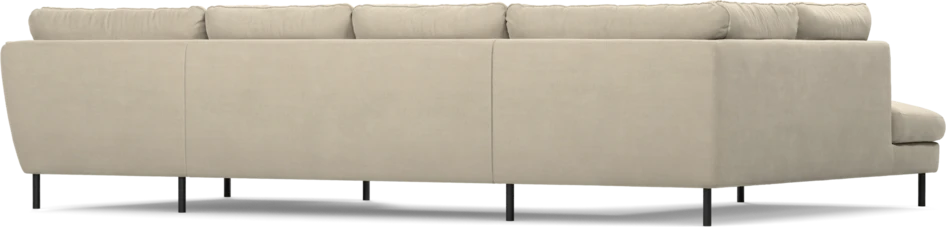 Madison Lux - 2-sits soffa med divan vänster och schäslong höger - Beige