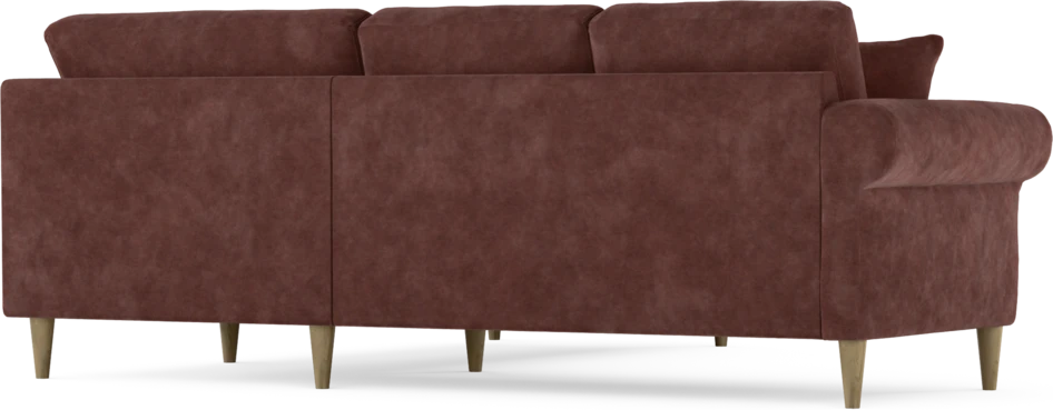 Eden - Hörnsoffa, 2+2-sits - Röd