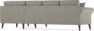 Eden - Hörnsoffa, 3+1-sits - Grå