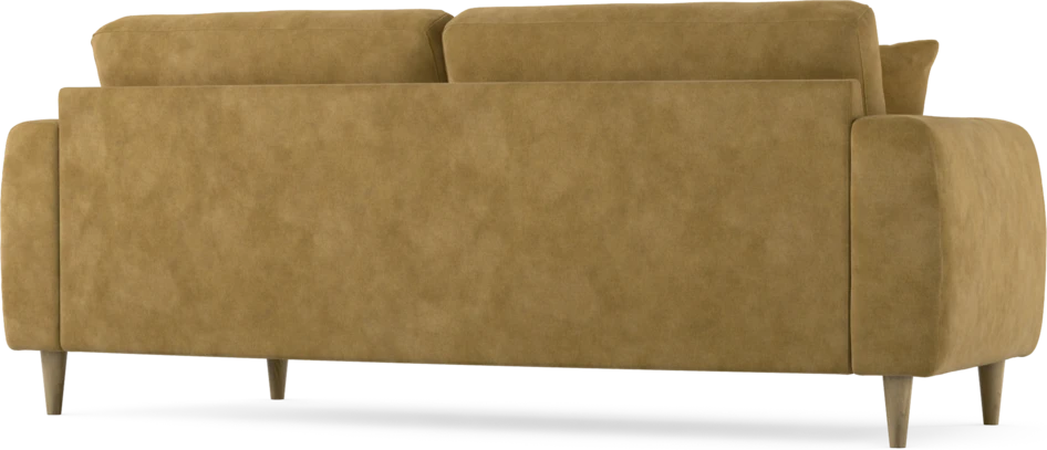 Eden - 2,5-sits soffa svängd - Gul