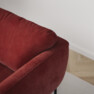 Madison Lux - 3-sits soffa med divan höger - Rosa