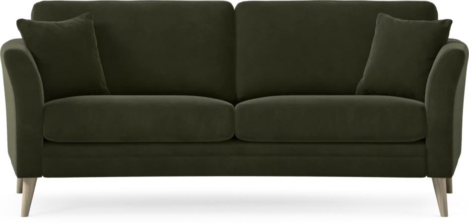 Eden - 2,5-sits soffa svängd - Grön