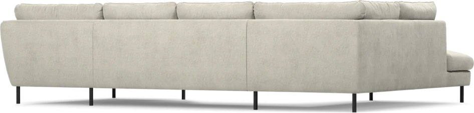 Madison - 2-sits soffa med divan vänster och schäslong höger - Grå