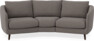 Madison - 3-sits soffa svängd, 70 cm - Brun