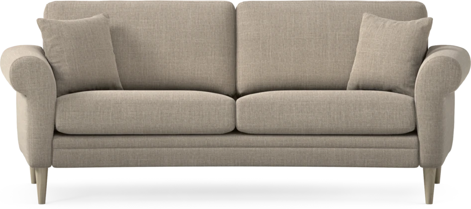 Eden - 2,5-sits soffa svängd - Beige