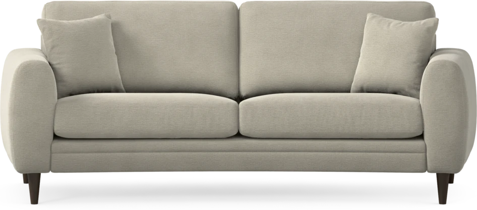 Eden - 2,5-sits soffa svängd - Brun