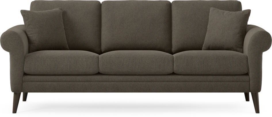 Eden - 3-sits soffa - Brun