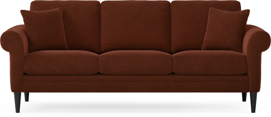 Eden - 3-sits soffa - Orange