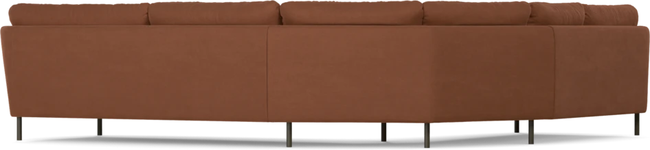 Madison Lux - Hörnsoffa 2+3-sits, hörn 2 - Röd