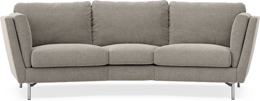 Madison - 3-sits soffa svängd, 70 cm - Grön