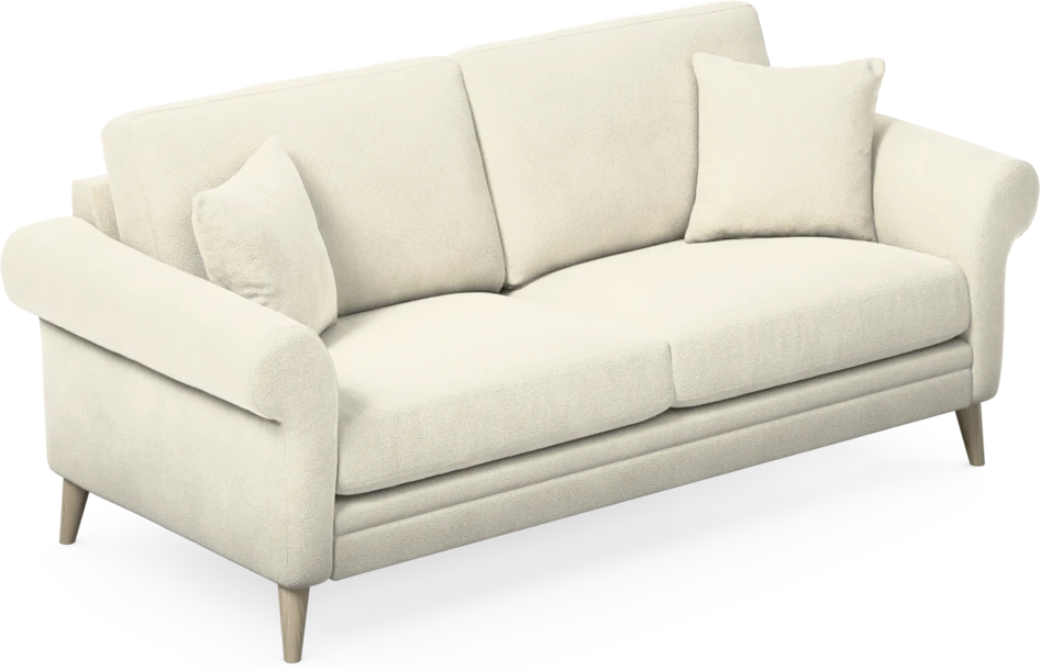 Eden - 2,5-sits soffa - Vit