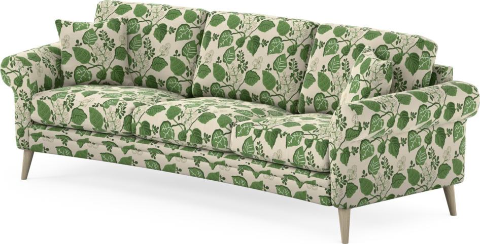 Eden - 3-sits soffa svängd - Flerfärgad