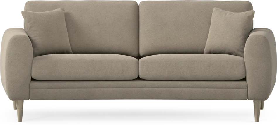 Eden - 2,5-sits soffa svängd - Beige