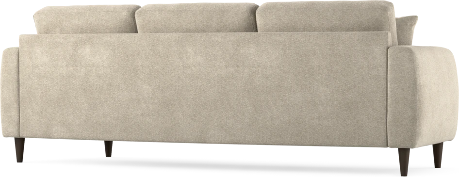 Eden - 3-sits soffa svängd - Beige