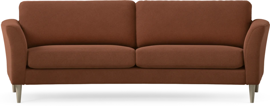 Bridge - 3-sits soffa svängd - Orange