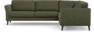 Bridge - Hörnsoffa, 3+2-sits - Grön