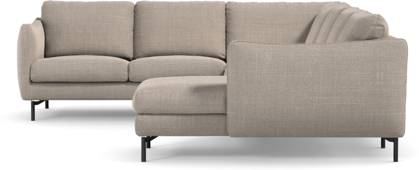 Madison Lux - Hörnsoffa med schäslong höger - Beige