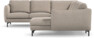 Madison Lux - Hörnsoffa med schäslong höger - Beige