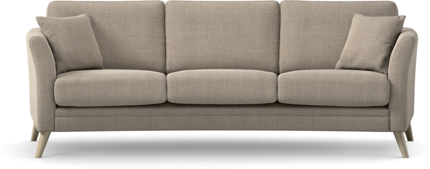 Eden - 3-sits svängd - Beige