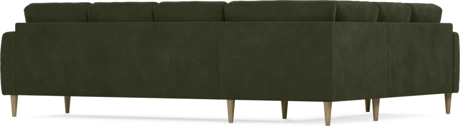Eden - Hörnsoffa, 2+3-sits - Grön