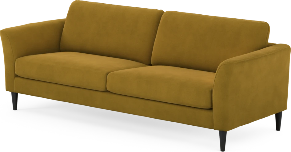 Bridge - 4-sits soffa - Gul