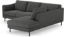 Madison Lux - 2-sits soffa med divan höger - Grå