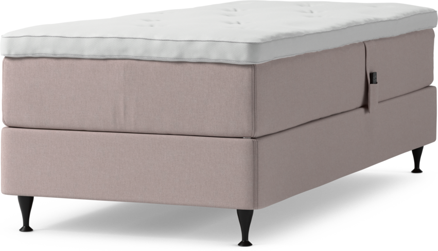 Delux Dream - Ställbar säng, enkelsäng med bäddmadrass och sängben