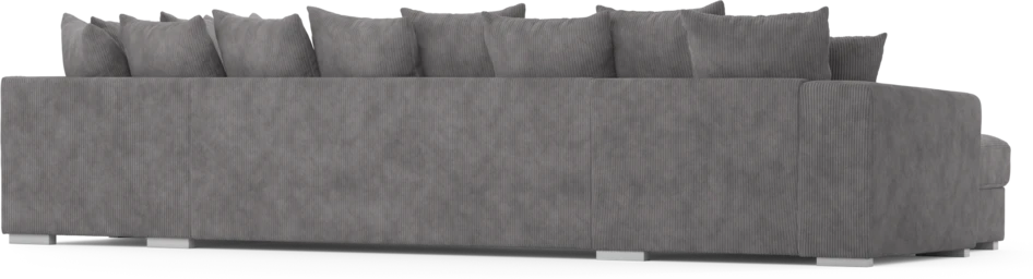 Town - 3-sits soffa med divan höger och schäslong vänster - Grå