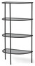 Ofelia - Avlastningsbord, B 58 cm - Svart