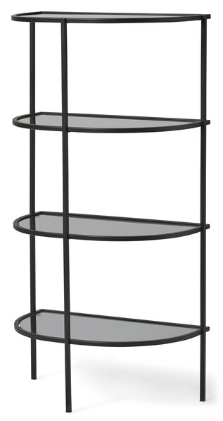 Ofelia - Avlastningsbord, B 58 cm - Svart