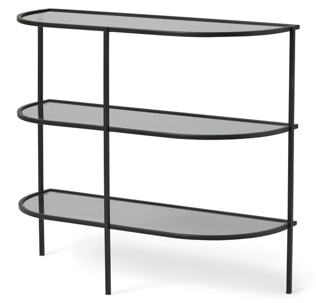 Ofelia - Avlastningsbord, B 90 cm - Svart
