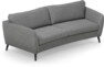 County - 3-sits soffa svängd - Grå