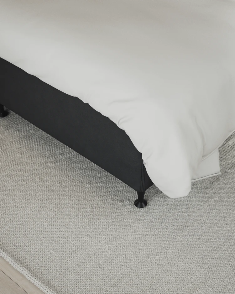 Delux Exclusive - Kontinentalsäng, enkelsäng 140 cm med bäddmadrass och sängben - inspiration