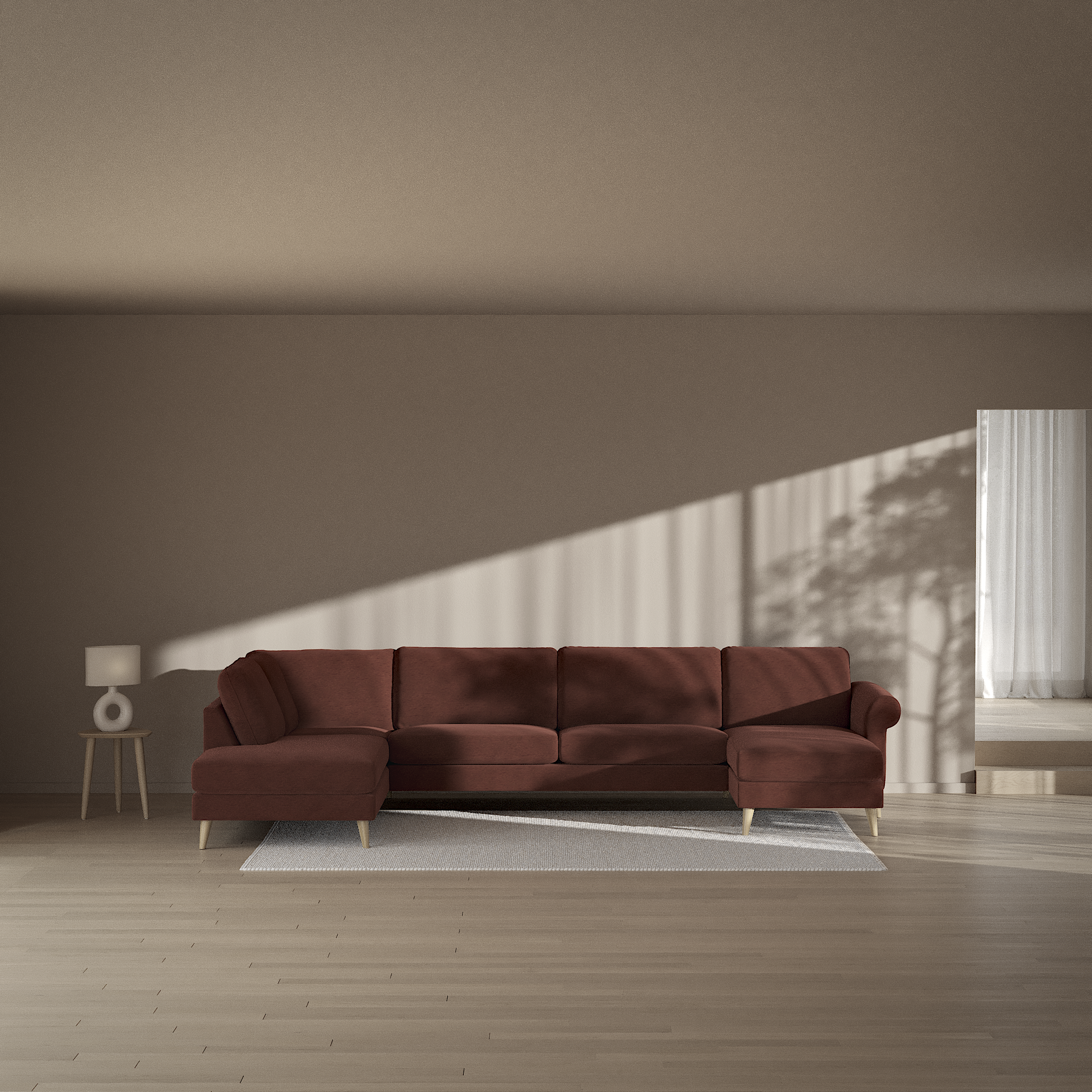 Bridge - 3-sits soffa med divan vänster och schäslong höger - inspiration