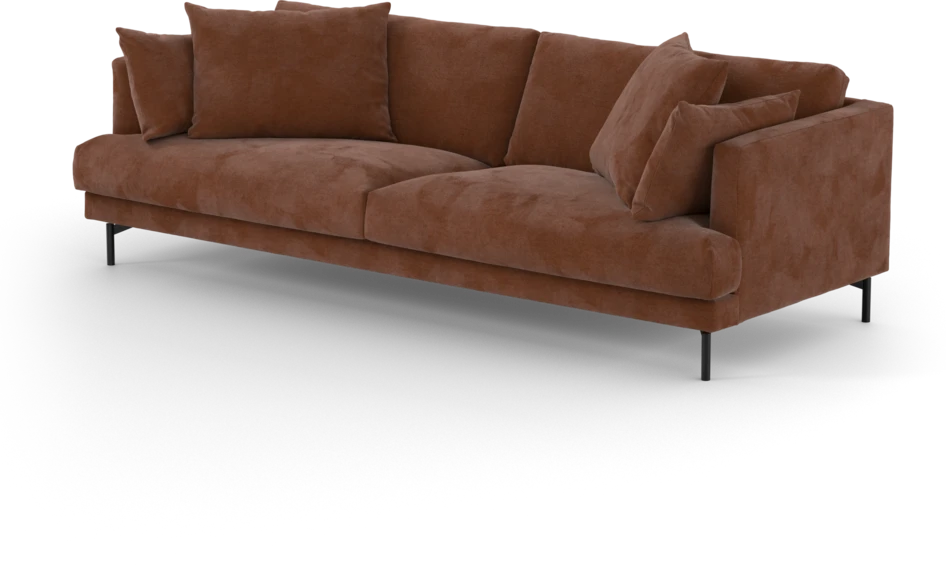 Harper - 4-sits soffa - Orange