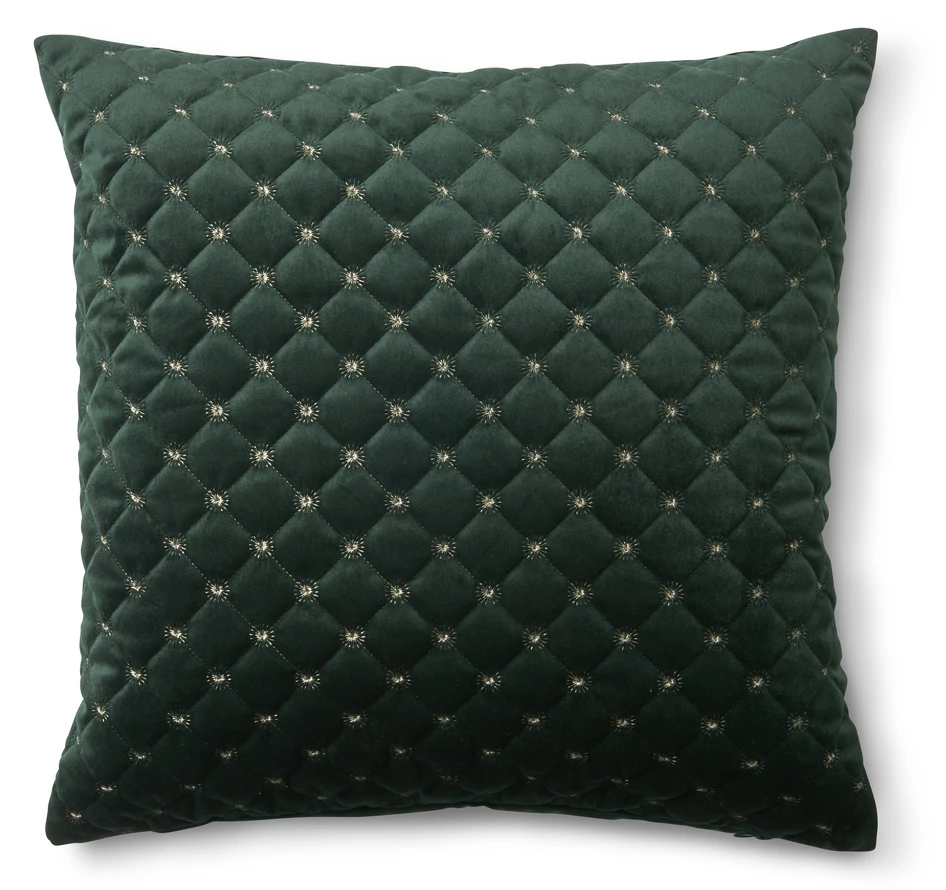 Velvet Brodyr - Kuddfodral, 50x50 cm - Grön