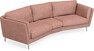 Madison - 3-sits soffa svängd, 90 cm - Röd