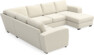 Friday - Hörnsoffa, 2+3-sits med schäslong höger - Beige