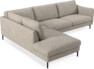Madison Lux - 3-sits soffa med divan vänster - Vit